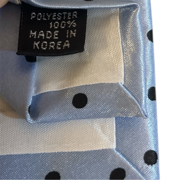 DAMANTE Couture Collection Elegant Gray Polka Dot Tie - Picture 4 of 6